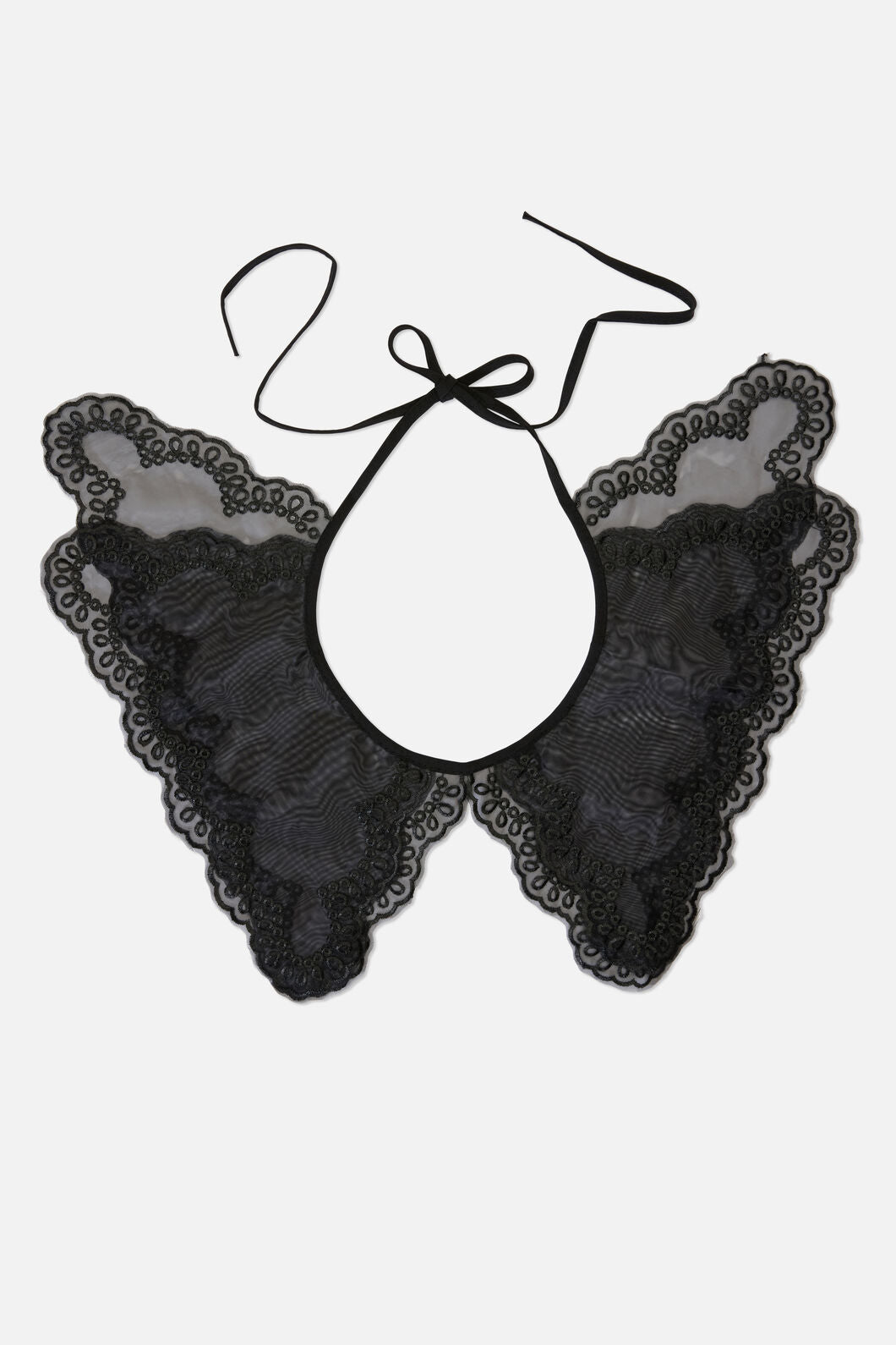 Dangerfield NZ - Black Lace Collar - black