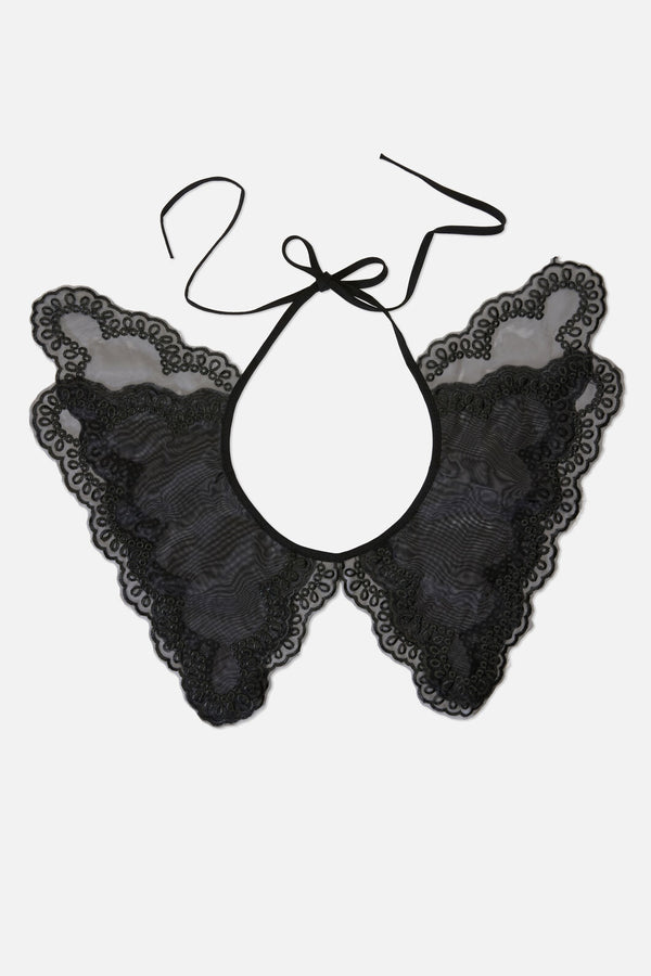 Dangerfield NZ - Black Lace Collar - black