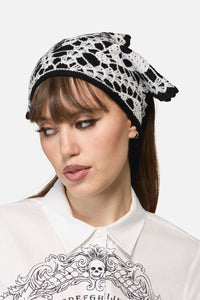 Dangerfield NZ - Skull Head Scarf - black-white
