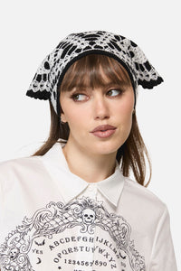 Dangerfield NZ - Skull Head Scarf - black-white