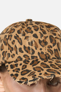 Dangerfield NZ - Distressed Leopard Cap - leopard