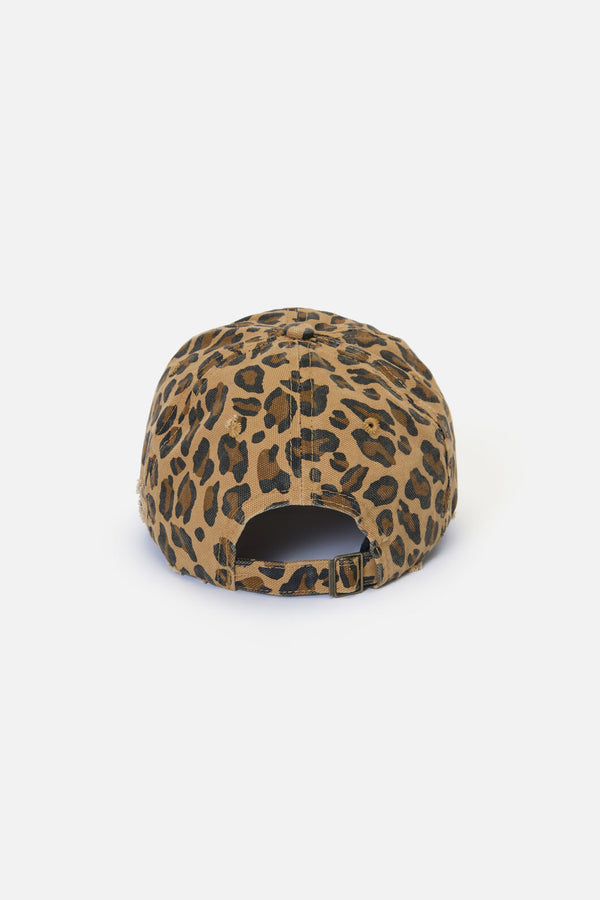 Dangerfield NZ - Distressed Leopard Cap - leopard