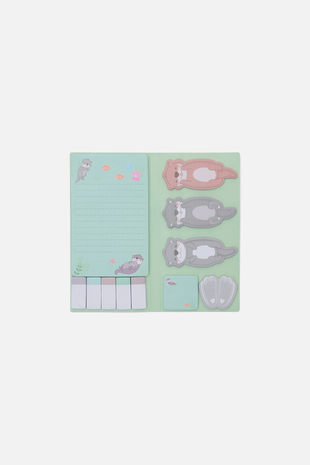 Dangerfield NZ - Otter Sticky Note Set - blue