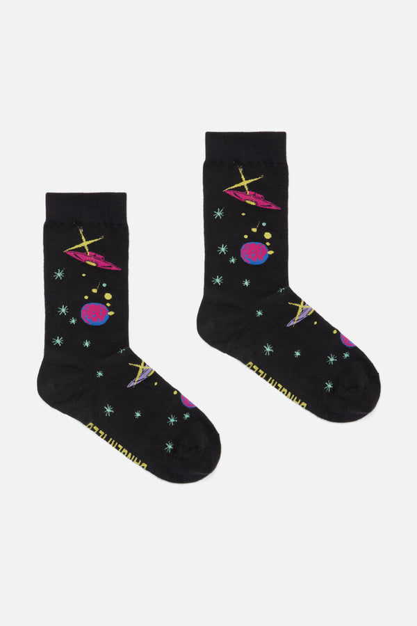 Dangerfield NZ - Galactic Sock - black