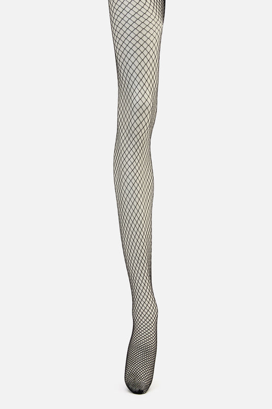 Dangerfield NZ - Black Fishnet Tights - black