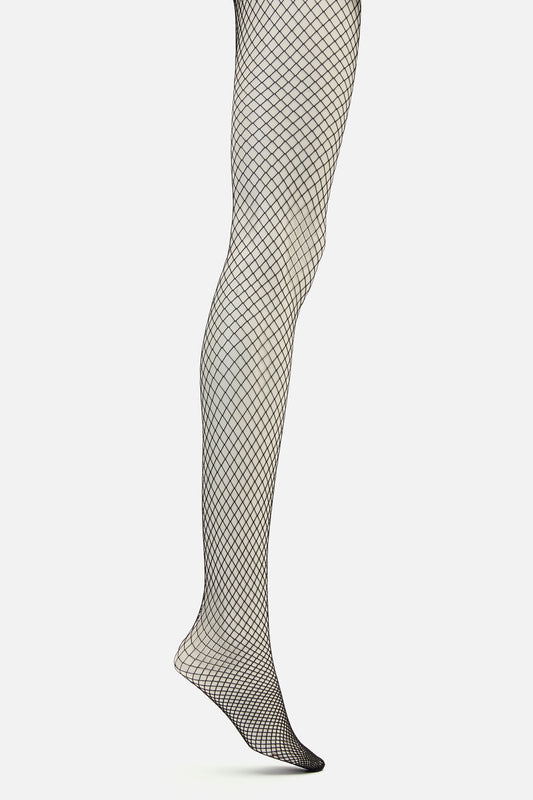 Dangerfield NZ - Black Fishnet Tights - black