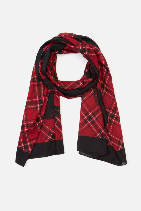 Dangerfield NZ - Piracy Tartan Cotton Sarong - black