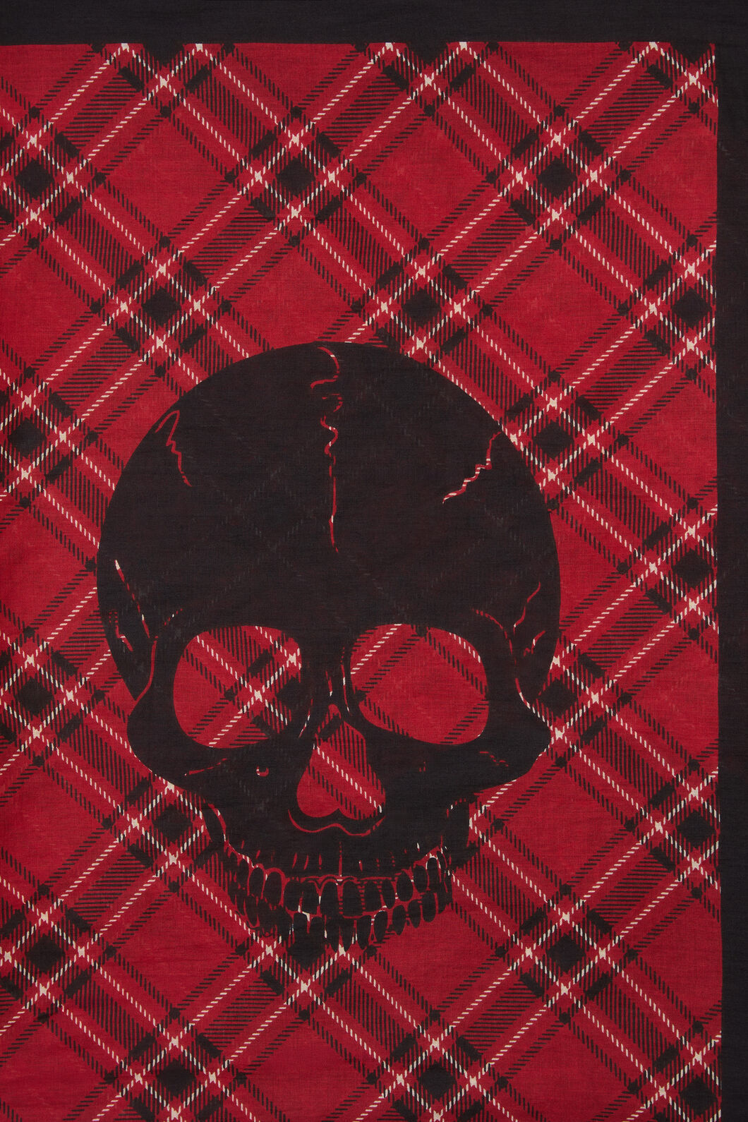 Dangerfield NZ - Piracy Tartan Cotton Sarong - black