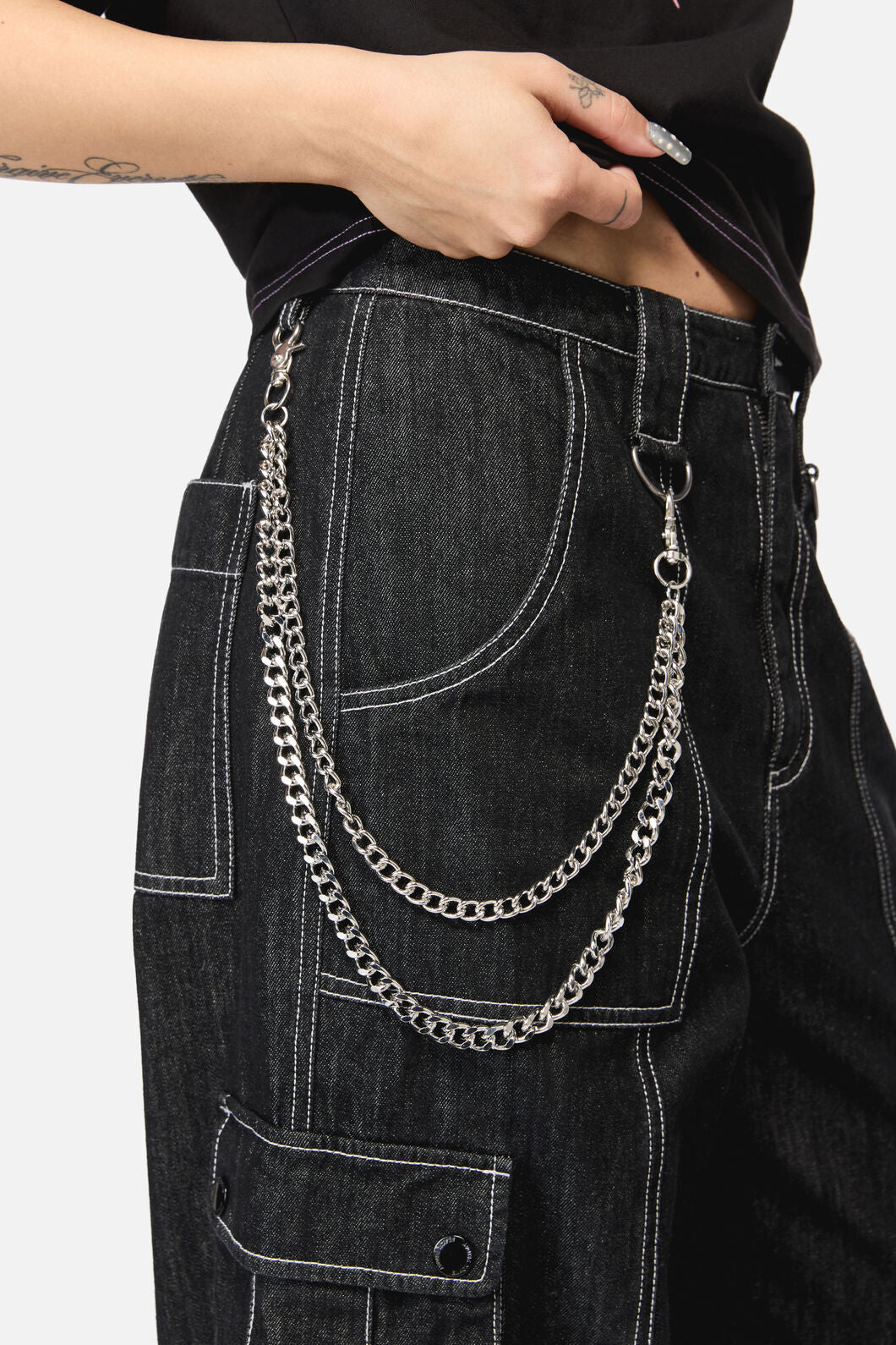 Dangerfield NZ - Phat Jeans Chain - silver