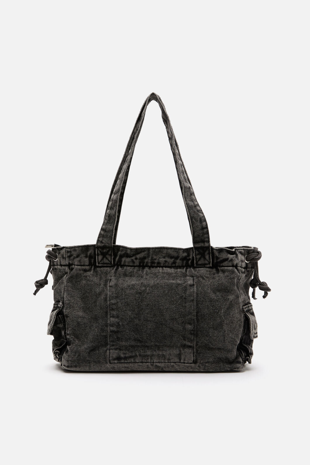 Dangerfield NZ - Washed Denim Shoulder Bag - grey