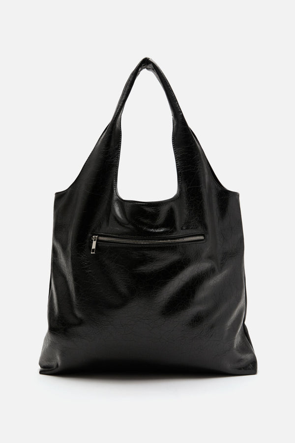 Dangerfield NZ - Stud and Eyelet Tote Bag - black