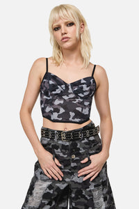 Dangerfield NZ - Eyelet & Small Stud Belt - black