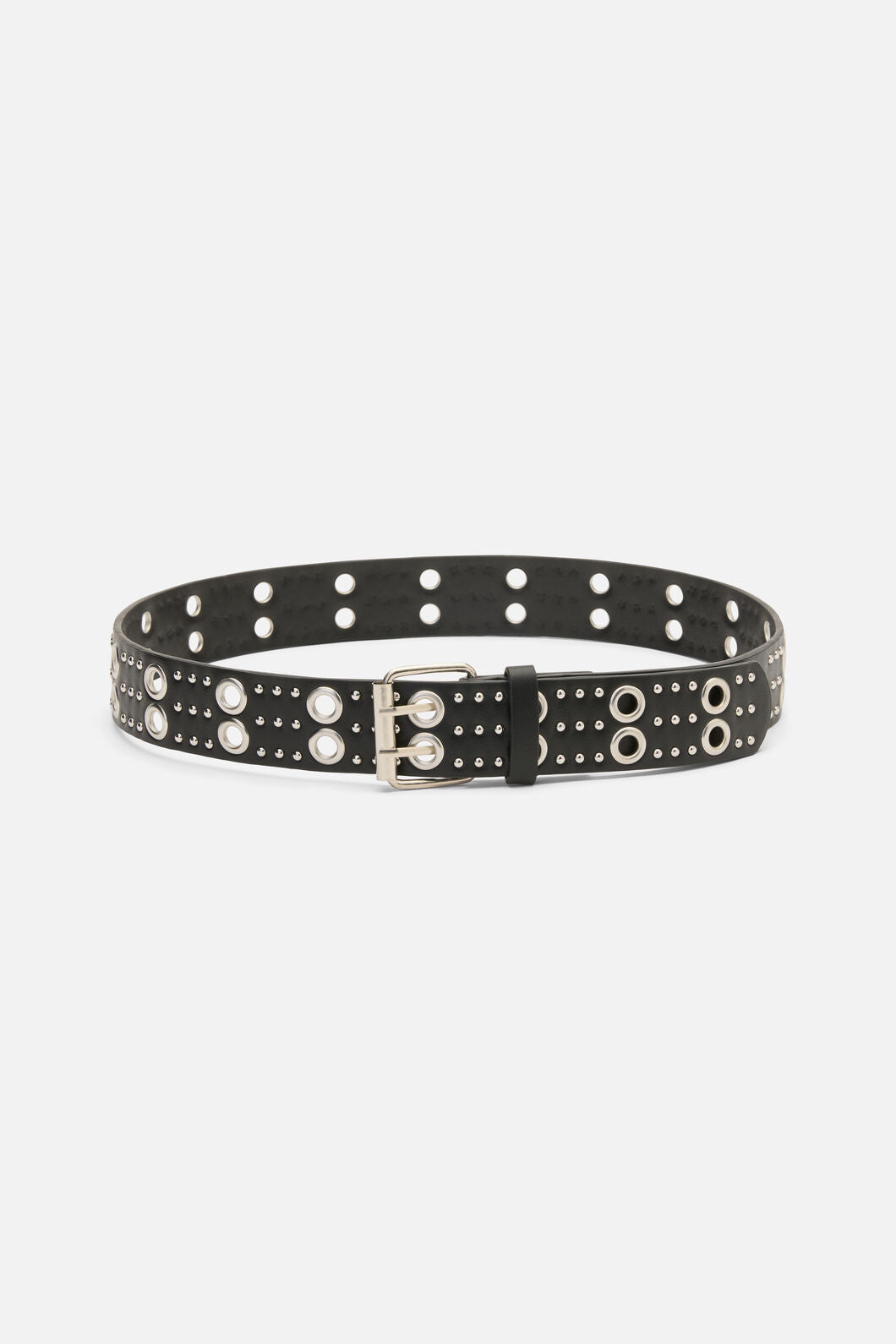Dangerfield NZ - Eyelet & Small Stud Belt - black