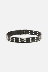 Dangerfield NZ - Eyelet & Small Stud Belt - black