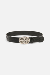 Dangerfield NZ - Cross & Buckle Belt - black