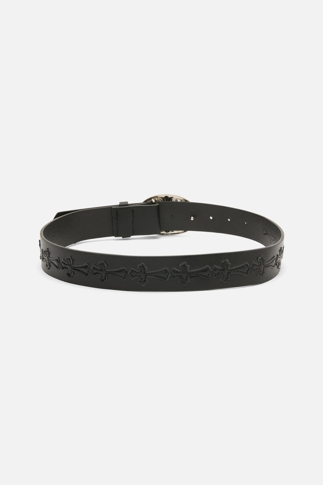 Dangerfield NZ - Cross & Buckle Belt - black