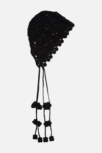 Dangerfield NZ - Knit Summer Bonnet - black