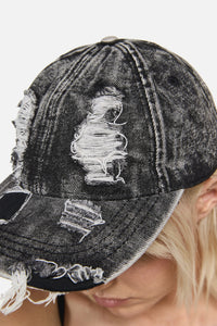 Dangerfield NZ - Heavily Distressed Cap - black