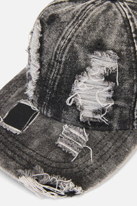 Dangerfield NZ - Heavily Distressed Cap - black