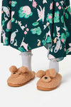 Dangerfield NZ - Plush Puppy Slipper - tan