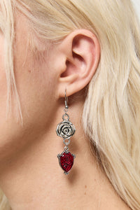 Dangerfield NZ - Rose Earrings - silver