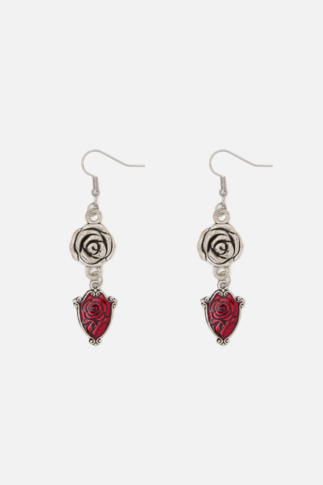 Dangerfield NZ - Rose Earrings - silver