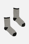 Dangerfield NZ - Gingham Check Sock - black