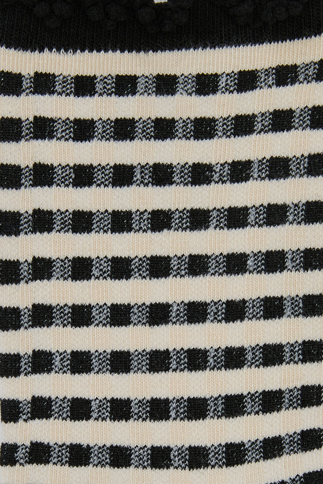 Dangerfield NZ - Gingham Check Sock - black