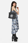 Dangerfield NZ - Divination Printed Canvas Bag - black