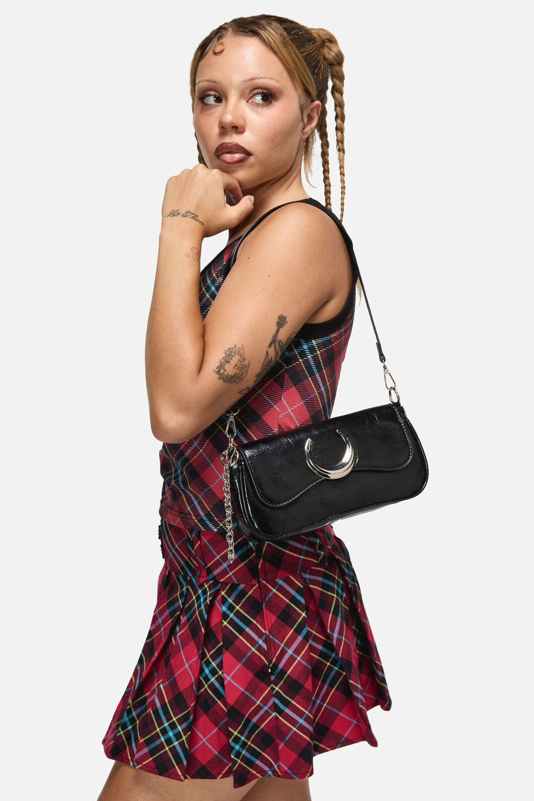 Dangerfield NZ - Moon & Chain Bag - black