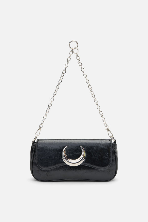 Dangerfield NZ - Moon & Chain Bag - black