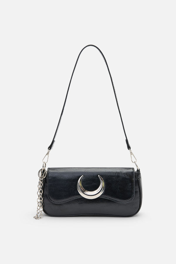 Dangerfield NZ - Moon & Chain Bag - black