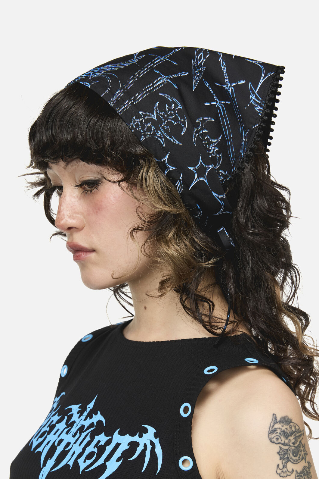 Dangerfield NZ - Divination Headscarf - black