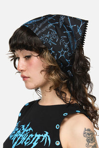 Dangerfield NZ - Divination Headscarf - black