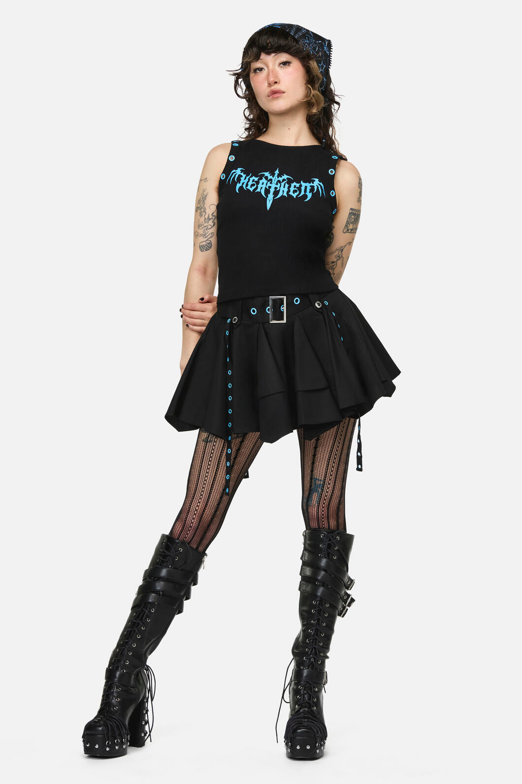 Dangerfield NZ - Divination Headscarf - black