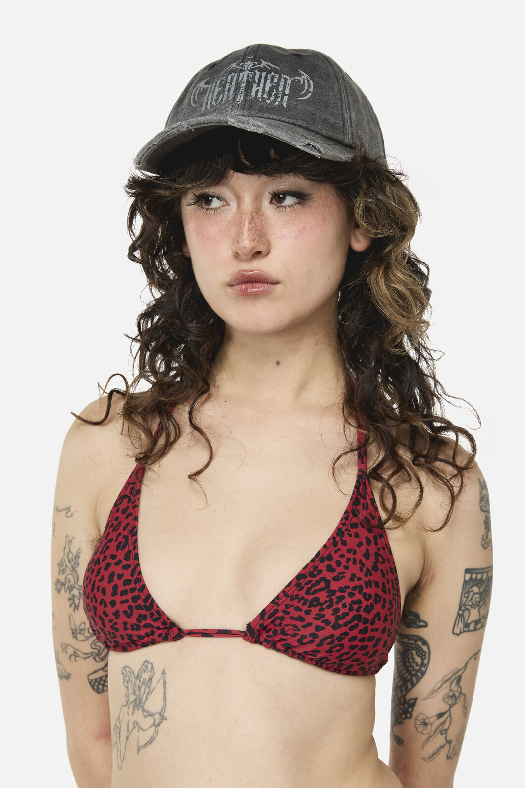 Dangerfield NZ - Heathen Printed Cap - grey