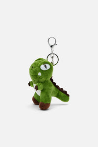 Dangerfield NZ - Dinosaur Plush Bag Charm - green