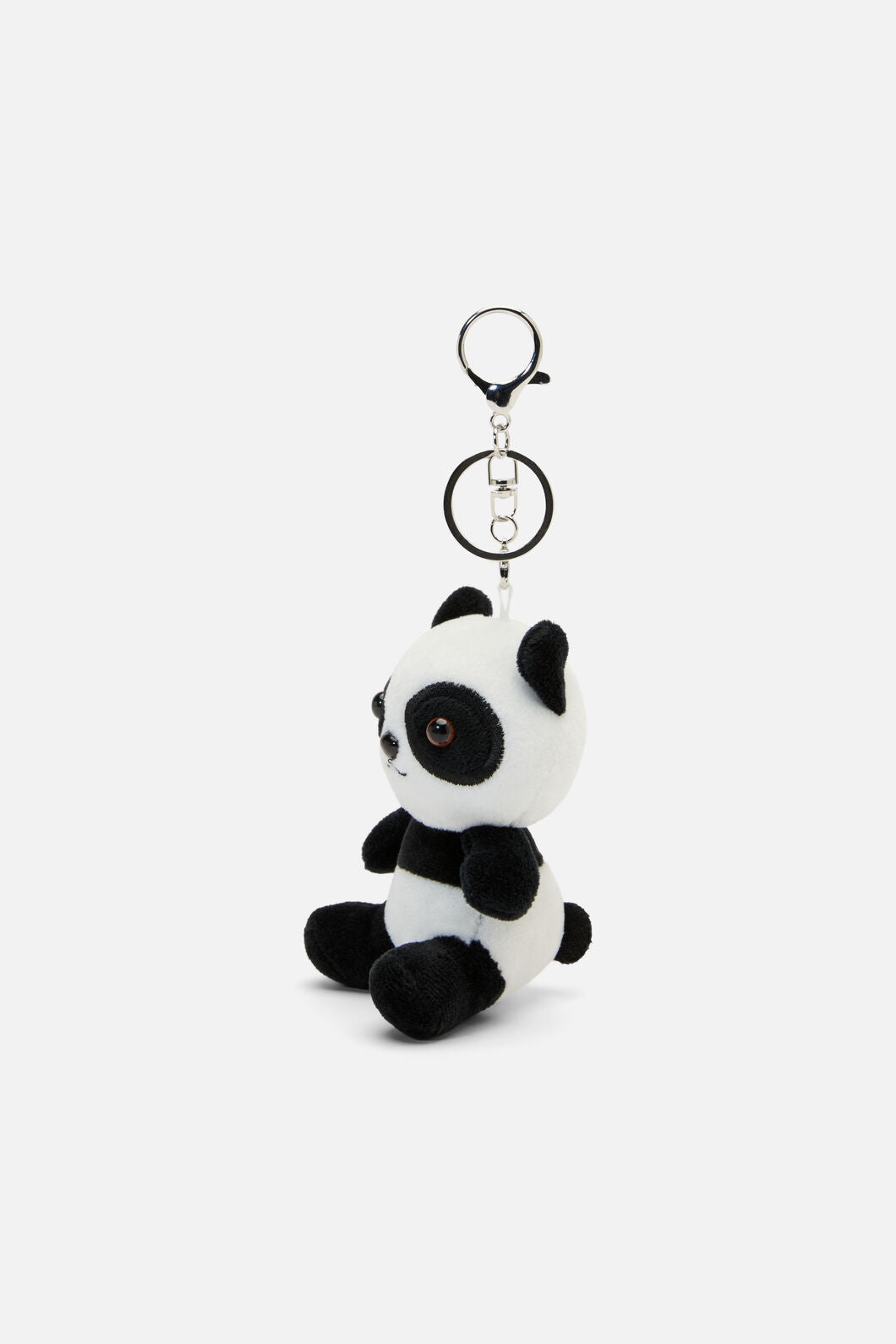 Dangerfield NZ - Panda Plush Bag Charm - black-white