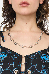 Dangerfield NZ - Cyber Necklace - silver
