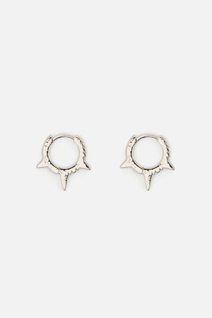 Dangerfield NZ - Spike Sleeper with Diamantes - silver