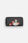 Dangerfield NZ - Strawberry Cat Wallet - black
