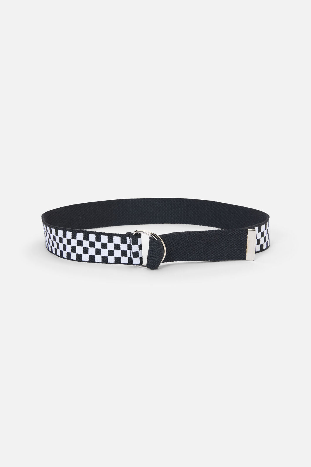 Dangerfield NZ - Black RacingSquaresCanvasBelt - black
