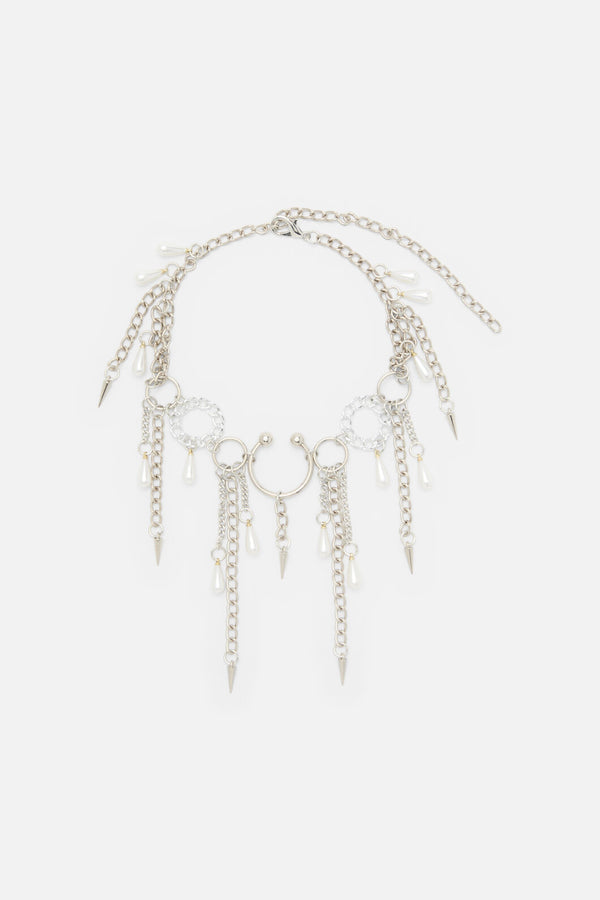 Dangerfield NZ - Spike Chain Choker - silver