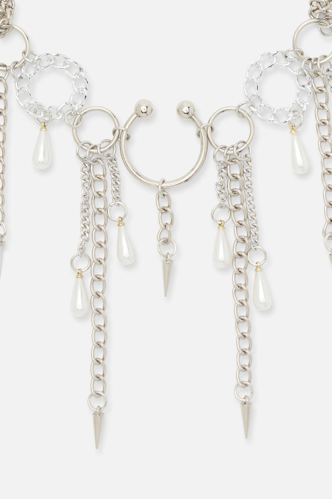 Dangerfield NZ - Spike Chain Choker - silver