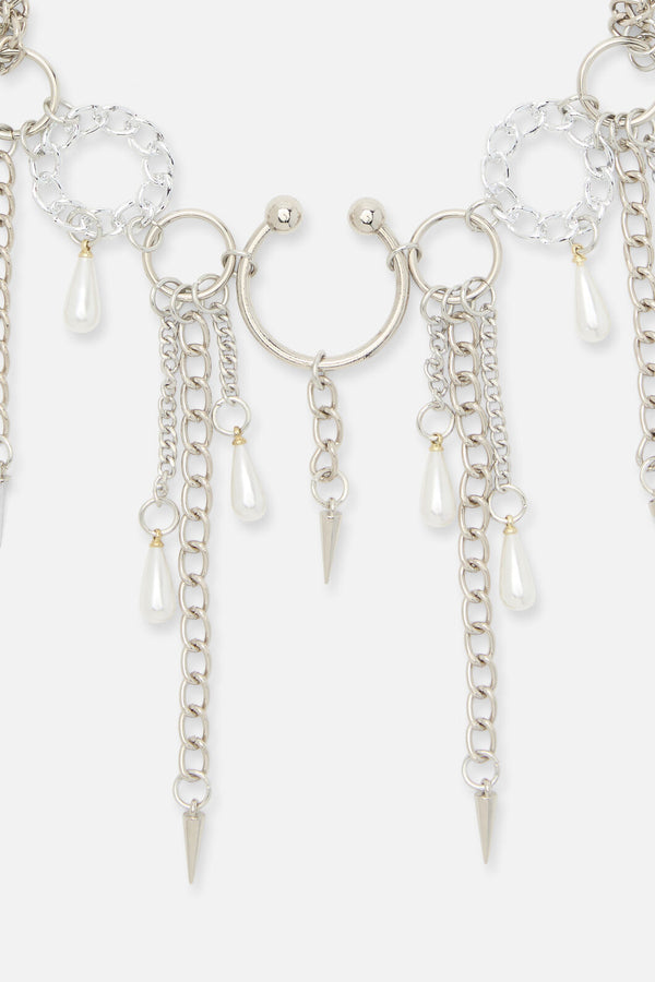 Dangerfield NZ - Spike Chain Choker - silver