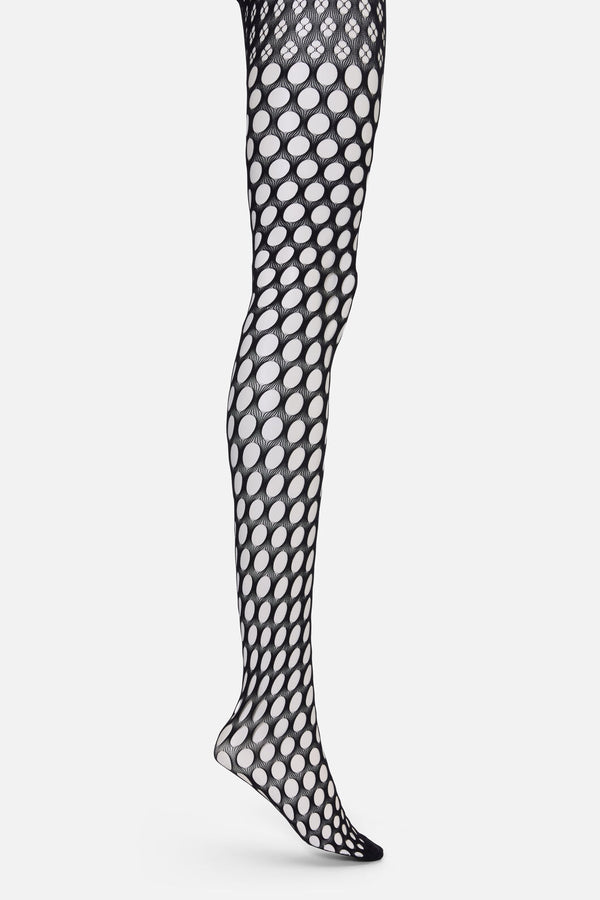 Dangerfield NZ - Holey Moley Tights - black