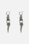 Dangerfield NZ - Chainmail Drop Earrings - silver
