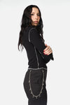 Dangerfield NZ - Stars & Moons Jean Chain - silver