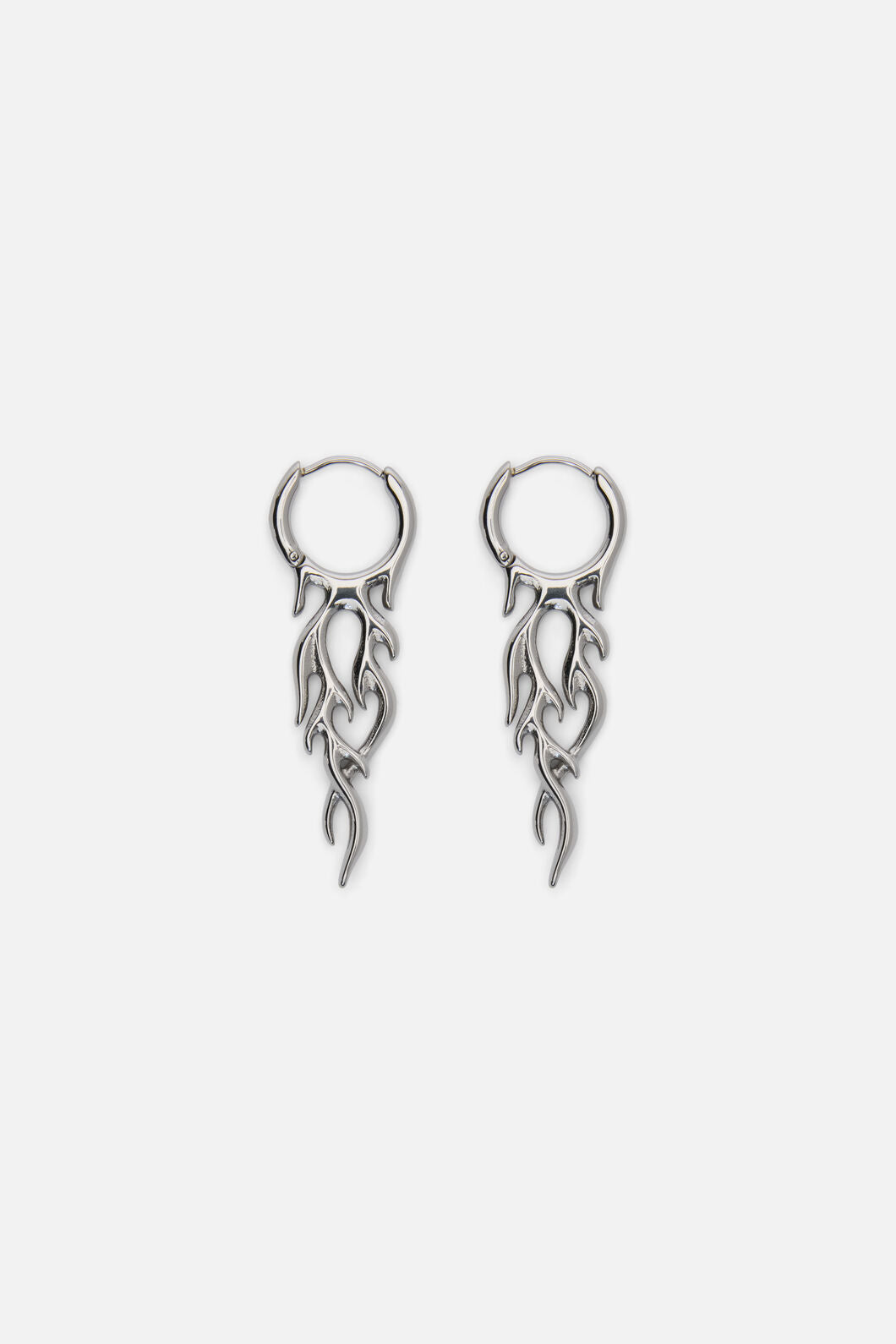 Dangerfield NZ - Flame Sleeper Earrings - silver