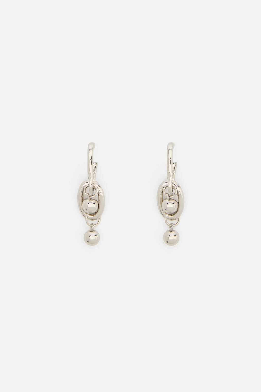 Dangerfield NZ - Chunky Bobble Earrings - silver